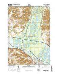 Wabasha North Minnesota Current topographic map, 1:24000 scale, 7.5 X 7.5 Minute, Year 2016