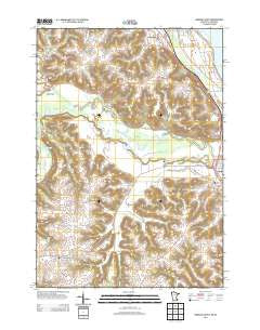 Wabasha South Minnesota Historical topographic map, 1:24000 scale, 7.5 X 7.5 Minute, Year 2013