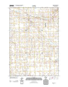 Wabasso Minnesota Historical topographic map, 1:24000 scale, 7.5 X 7.5 Minute, Year 2013