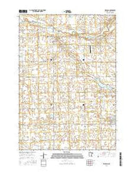 Wabasso Minnesota Current topographic map, 1:24000 scale, 7.5 X 7.5 Minute, Year 2016
