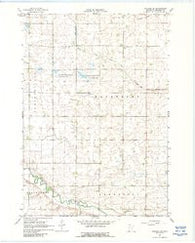 Wabasso SE Minnesota Historical topographic map, 1:24000 scale, 7.5 X 7.5 Minute, Year 1967