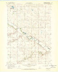 Wabasso SW Minnesota Historical topographic map, 1:24000 scale, 7.5 X 7.5 Minute, Year 1967
