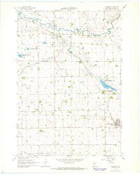 Wabasso Minnesota Historical topographic map, 1:24000 scale, 7.5 X 7.5 Minute, Year 1967