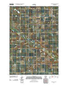Wabasso SW Minnesota Historical topographic map, 1:24000 scale, 7.5 X 7.5 Minute, Year 2010