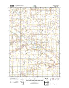 Wabasso SW Minnesota Historical topographic map, 1:24000 scale, 7.5 X 7.5 Minute, Year 2013