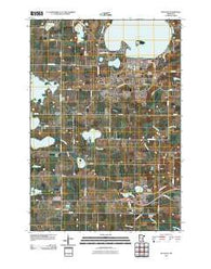 Waconia Minnesota Historical topographic map, 1:24000 scale, 7.5 X 7.5 Minute, Year 2010