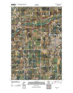 Wadena Minnesota Historical topographic map, 1:24000 scale, 7.5 X 7.5 Minute, Year 2010