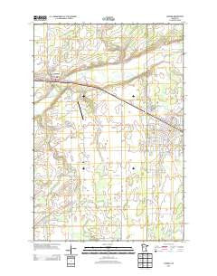 Wadena Minnesota Historical topographic map, 1:24000 scale, 7.5 X 7.5 Minute, Year 2013