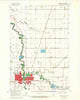 Wahpeton North Dakota Historical topographic map, 1:24000 scale, 7.5 X 7.5 Minute, Year 1964