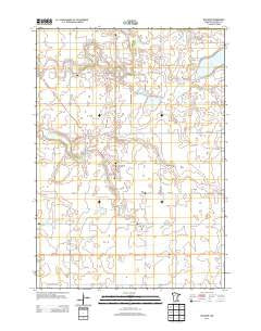 Waldorf Minnesota Historical topographic map, 1:24000 scale, 7.5 X 7.5 Minute, Year 2013