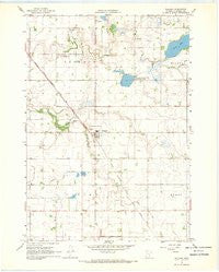 Waldorf Minnesota Historical topographic map, 1:24000 scale, 7.5 X 7.5 Minute, Year 1967