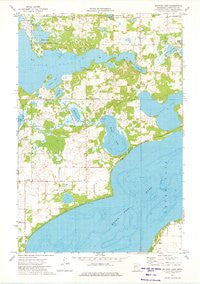 Walker Lake Minnesota Historical topographic map, 1:24000 scale, 7.5 X 7.5 Minute, Year 1973