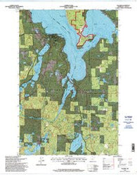 Walker Minnesota Historical topographic map, 1:24000 scale, 7.5 X 7.5 Minute, Year 1996