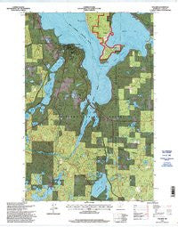 Walker Minnesota Historical topographic map, 1:24000 scale, 7.5 X 7.5 Minute, Year 1996
