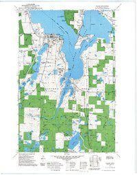 Walker Minnesota Historical topographic map, 1:24000 scale, 7.5 X 7.5 Minute, Year 1972