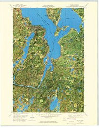 Walker Minnesota Historical topographic map, 1:24000 scale, 7.5 X 7.5 Minute, Year 1972
