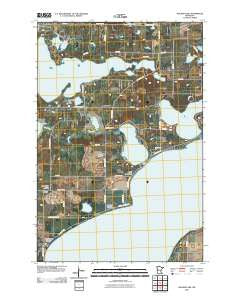 Walker Lake Minnesota Historical topographic map, 1:24000 scale, 7.5 X 7.5 Minute, Year 2010