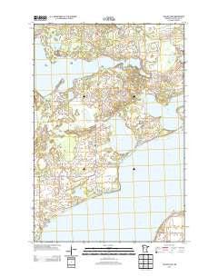 Walker Lake Minnesota Historical topographic map, 1:24000 scale, 7.5 X 7.5 Minute, Year 2013