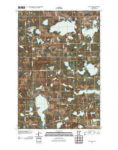 Wall Lake Minnesota Historical topographic map, 1:24000 scale, 7.5 X 7.5 Minute, Year 2010