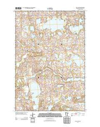 Wall Lake Minnesota Historical topographic map, 1:24000 scale, 7.5 X 7.5 Minute, Year 2013
