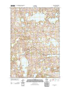Wall Lake Minnesota Historical topographic map, 1:24000 scale, 7.5 X 7.5 Minute, Year 2013