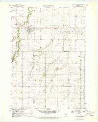 Walnut Grove Minnesota Historical topographic map, 1:24000 scale, 7.5 X 7.5 Minute, Year 1967