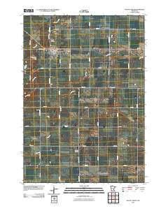 Walnut Grove Minnesota Historical topographic map, 1:24000 scale, 7.5 X 7.5 Minute, Year 2010