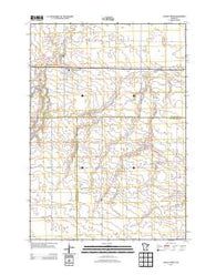 Walnut Grove Minnesota Historical topographic map, 1:24000 scale, 7.5 X 7.5 Minute, Year 2013