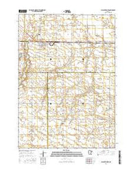 Walnut Grove Minnesota Current topographic map, 1:24000 scale, 7.5 X 7.5 Minute, Year 2016