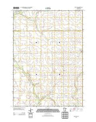 Waltham Minnesota Historical topographic map, 1:24000 scale, 7.5 X 7.5 Minute, Year 2013