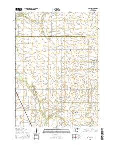 Waltham Minnesota Current topographic map, 1:24000 scale, 7.5 X 7.5 Minute, Year 2016