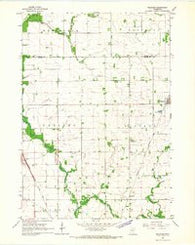 Waltham Minnesota Historical topographic map, 1:24000 scale, 7.5 X 7.5 Minute, Year 1966