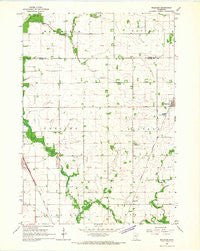 Waltham Minnesota Historical topographic map, 1:24000 scale, 7.5 X 7.5 Minute, Year 1966