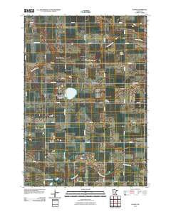 Wanda Minnesota Historical topographic map, 1:24000 scale, 7.5 X 7.5 Minute, Year 2010
