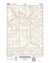 Wanda Minnesota Historical topographic map, 1:24000 scale, 7.5 X 7.5 Minute, Year 2013