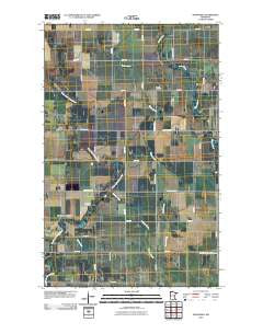 Wannaska Minnesota Historical topographic map, 1:24000 scale, 7.5 X 7.5 Minute, Year 2010
