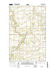 Wannaska Minnesota Current topographic map, 1:24000 scale, 7.5 X 7.5 Minute, Year 2016