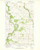 Wannaska Minnesota Historical topographic map, 1:24000 scale, 7.5 X 7.5 Minute, Year 1967