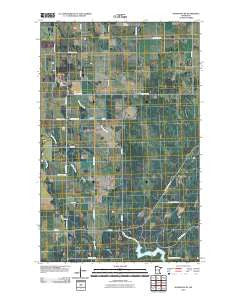 Wannaska NE Minnesota Historical topographic map, 1:24000 scale, 7.5 X 7.5 Minute, Year 2010