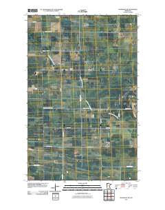 Wannaska SW Minnesota Historical topographic map, 1:24000 scale, 7.5 X 7.5 Minute, Year 2010