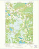 Warba Minnesota Historical topographic map, 1:24000 scale, 7.5 X 7.5 Minute, Year 1970