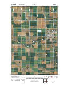 Warren Minnesota Historical topographic map, 1:24000 scale, 7.5 X 7.5 Minute, Year 2010