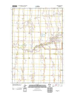 Warren Minnesota Historical topographic map, 1:24000 scale, 7.5 X 7.5 Minute, Year 2013