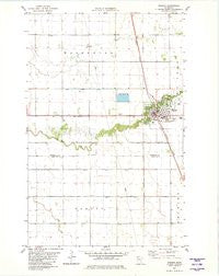 Warren Minnesota Historical topographic map, 1:24000 scale, 7.5 X 7.5 Minute, Year 1982