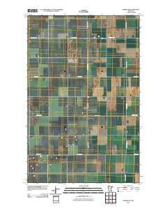 Warren SW Minnesota Historical topographic map, 1:24000 scale, 7.5 X 7.5 Minute, Year 2010