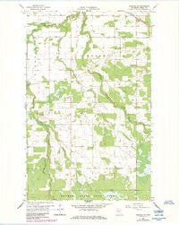 Warroad SE Minnesota Historical topographic map, 1:24000 scale, 7.5 X 7.5 Minute, Year 1967