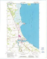 Warroad Minnesota Historical topographic map, 1:24000 scale, 7.5 X 7.5 Minute, Year 1967