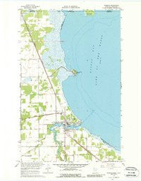 Warroad Minnesota Historical topographic map, 1:24000 scale, 7.5 X 7.5 Minute, Year 1967
