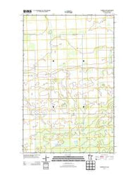 Warroad SW Minnesota Historical topographic map, 1:24000 scale, 7.5 X 7.5 Minute, Year 2013