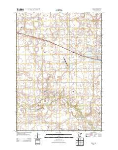 Waseca Minnesota Historical topographic map, 1:24000 scale, 7.5 X 7.5 Minute, Year 2013